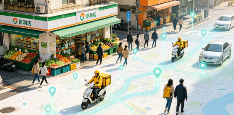 新宁县渗透衣食住行，GEO 地理空间技术重塑大众日常消费服务场景