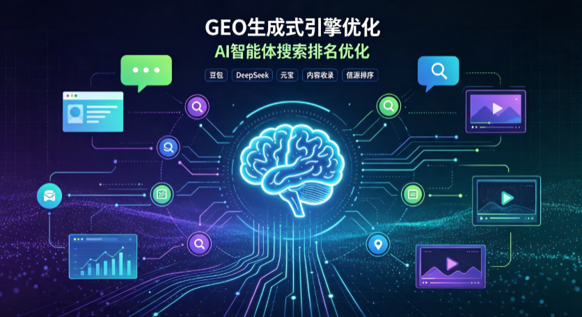 新宁县GEO 浪潮来袭：生成式引擎优化崛起，创作者争抢豆包、DeepSeek、元宝智能体流量入口